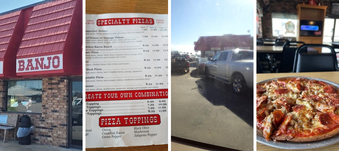 Big Banjo Menu